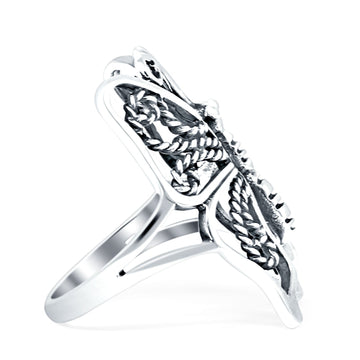 Butterfly Ring Oxidized 925 Sterling Silver Wholesale